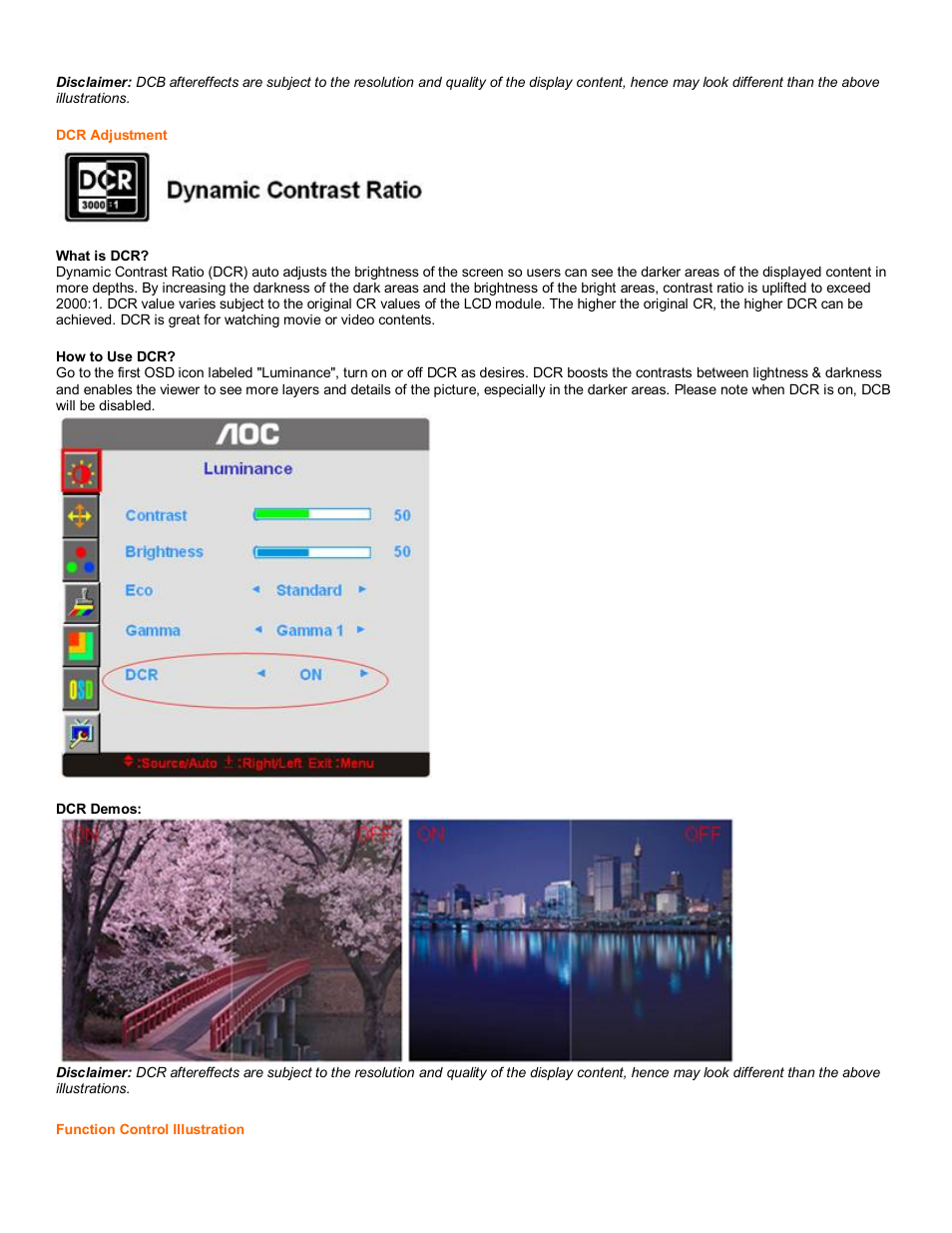 AOC 416Va User Manual | Page 12 / 17