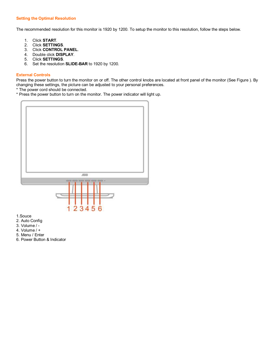 AOC 416Va User Manual | Page 7 / 17