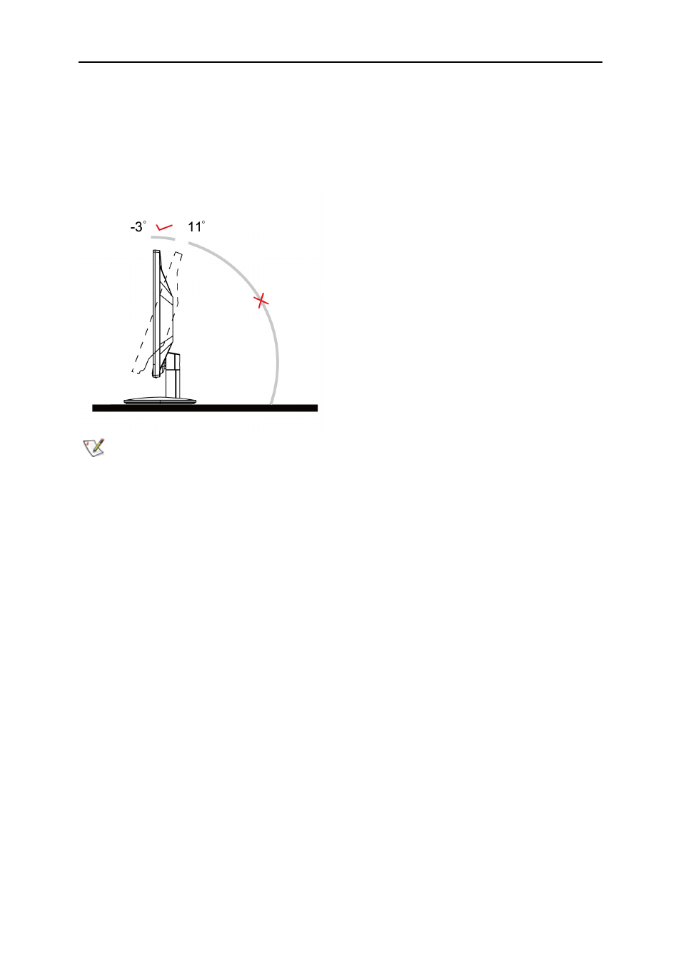 Adjusting viewing angle | AOC e2425Swd User Manual | Page 11 / 58