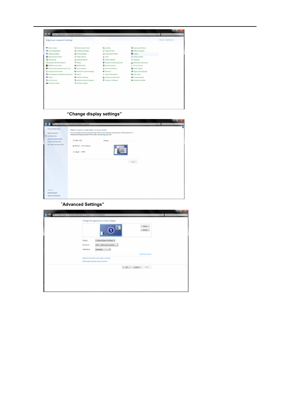 AOC e2425Swd User Manual | Page 30 / 58