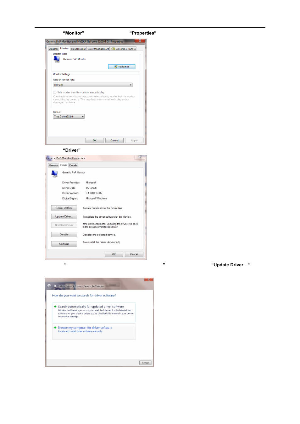 AOC e2425Swd User Manual | Page 31 / 58