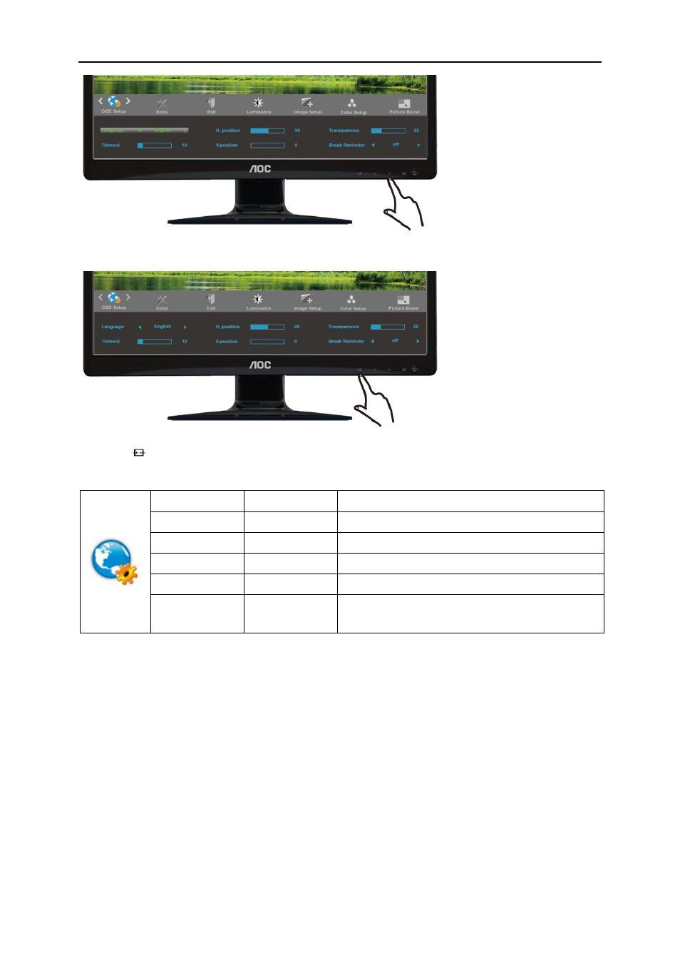 AOC E2426SWD User Manual | Page 32 / 69