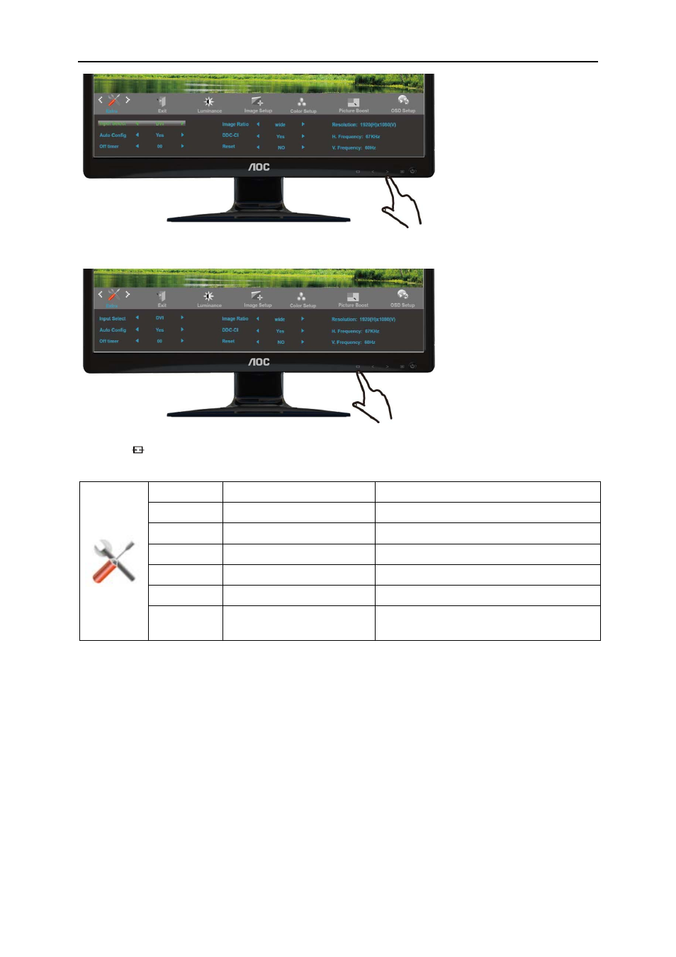 AOC E2426SWD User Manual | Page 34 / 69