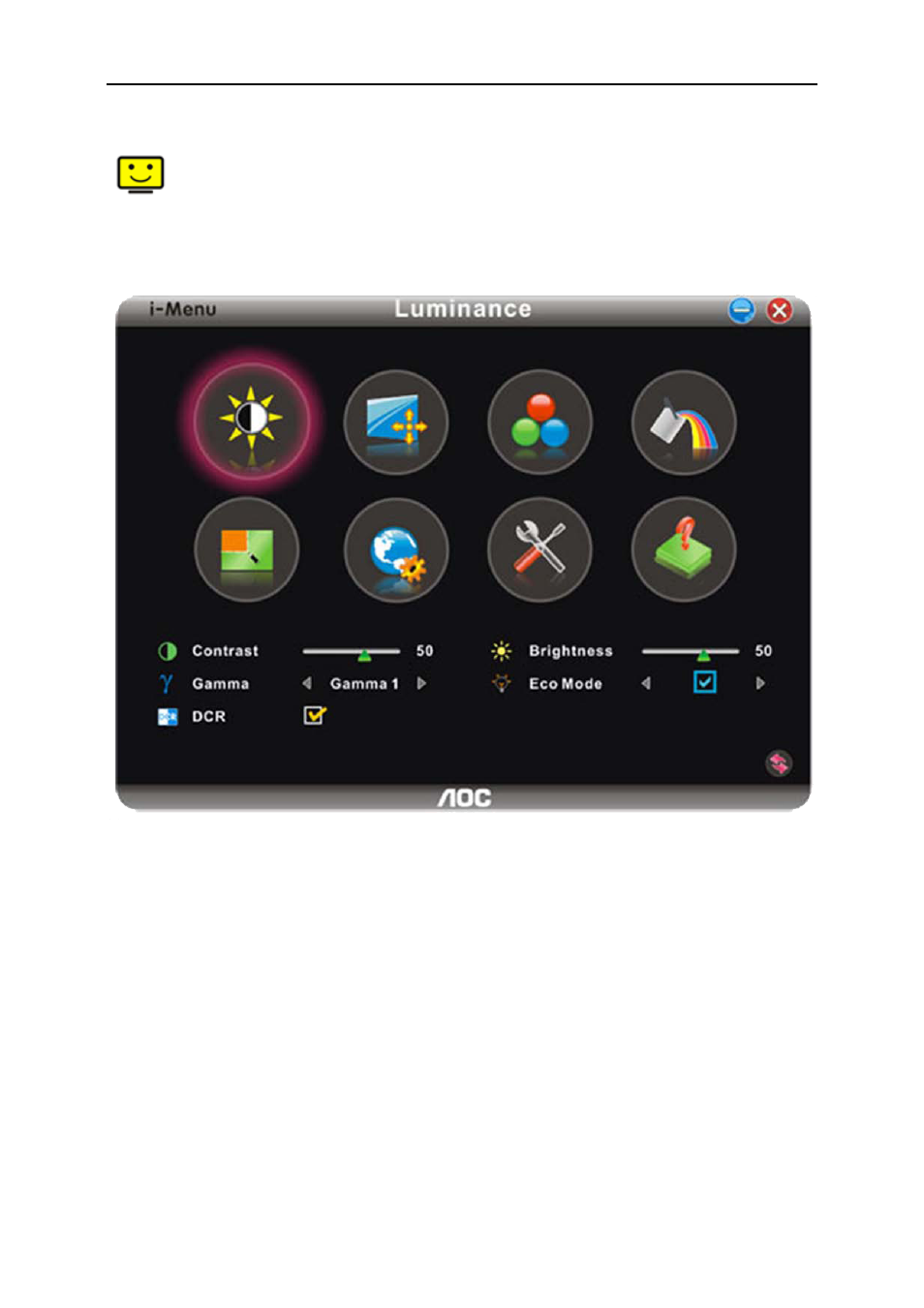 I-menu | AOC E2426SWD User Manual | Page 51 / 69