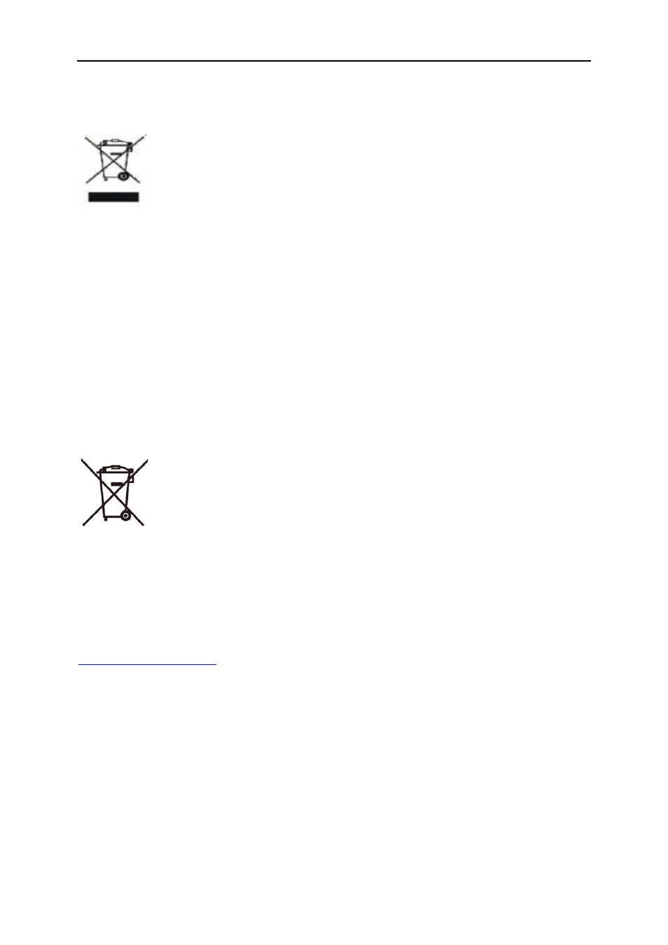 Weee declaration, Weee declaration for india | AOC E2426SWD User Manual | Page 60 / 69