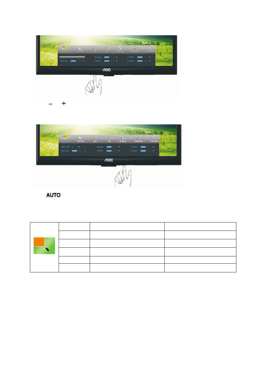 AOC e2450Swd User Manual | Page 28 / 61