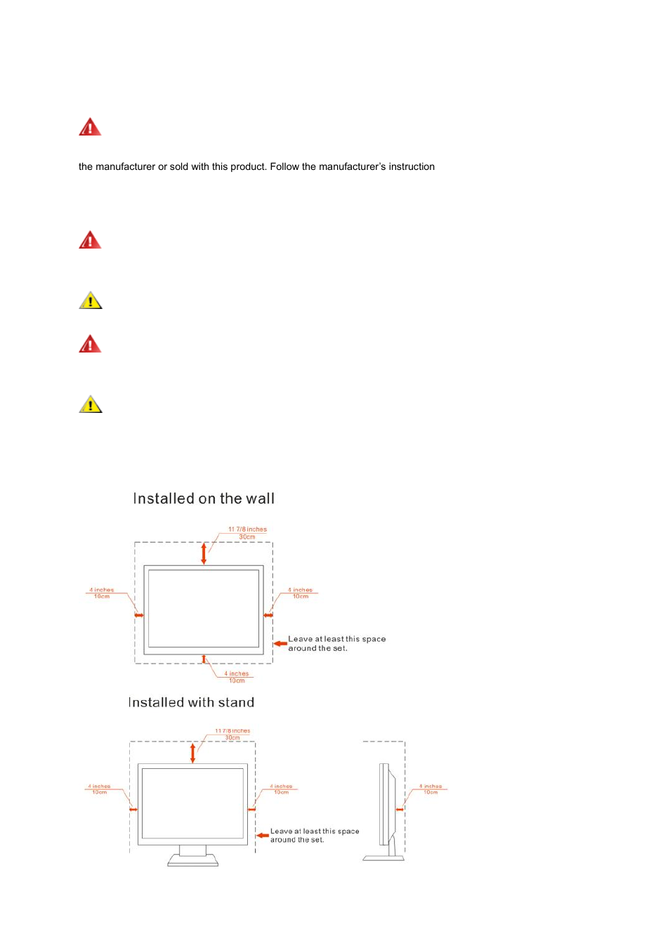 Installation | AOC e2450Swd User Manual | Page 6 / 61