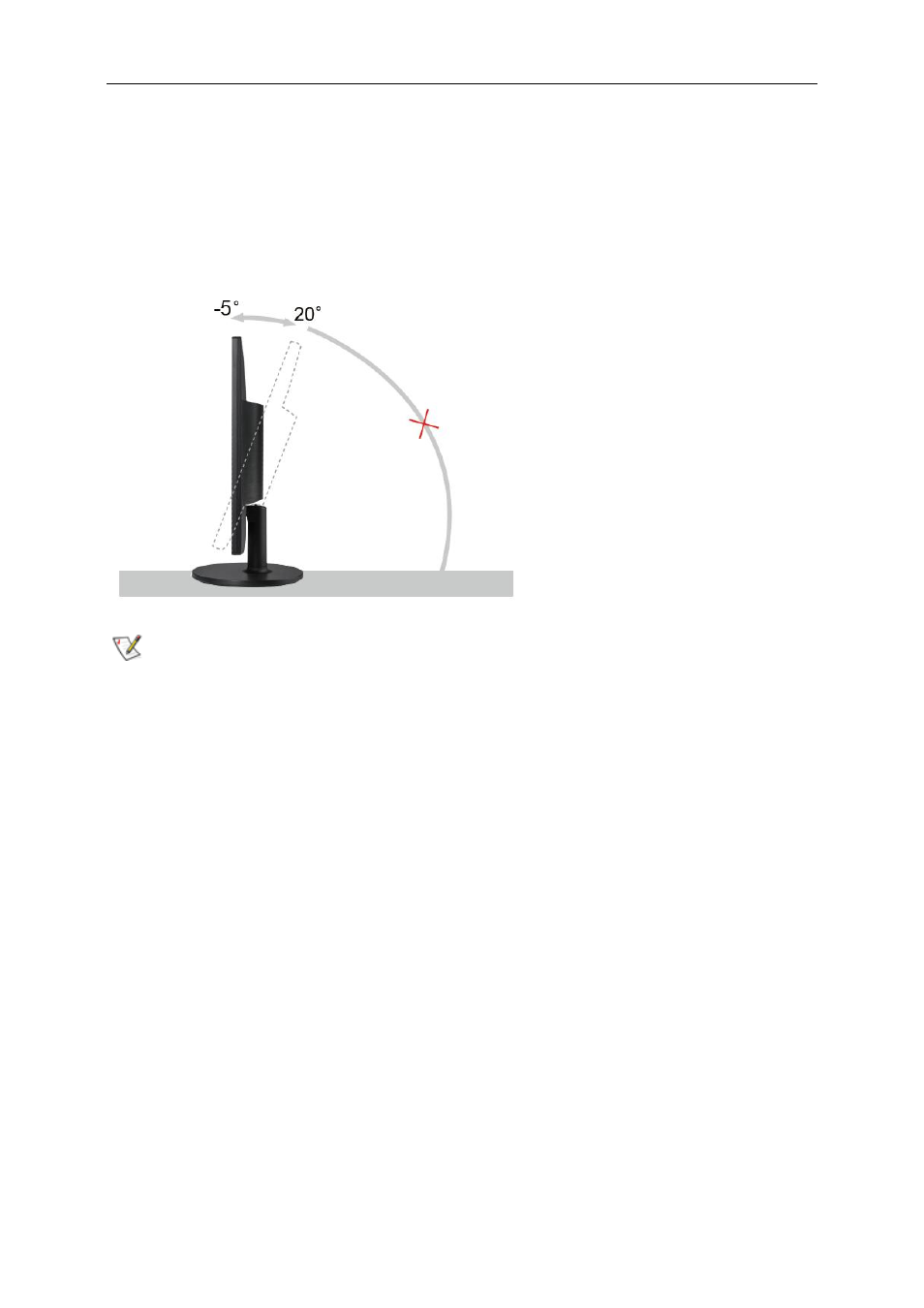 Adjusting viewing angle | AOC e2460Sd-TAA User Manual | Page 10 / 59