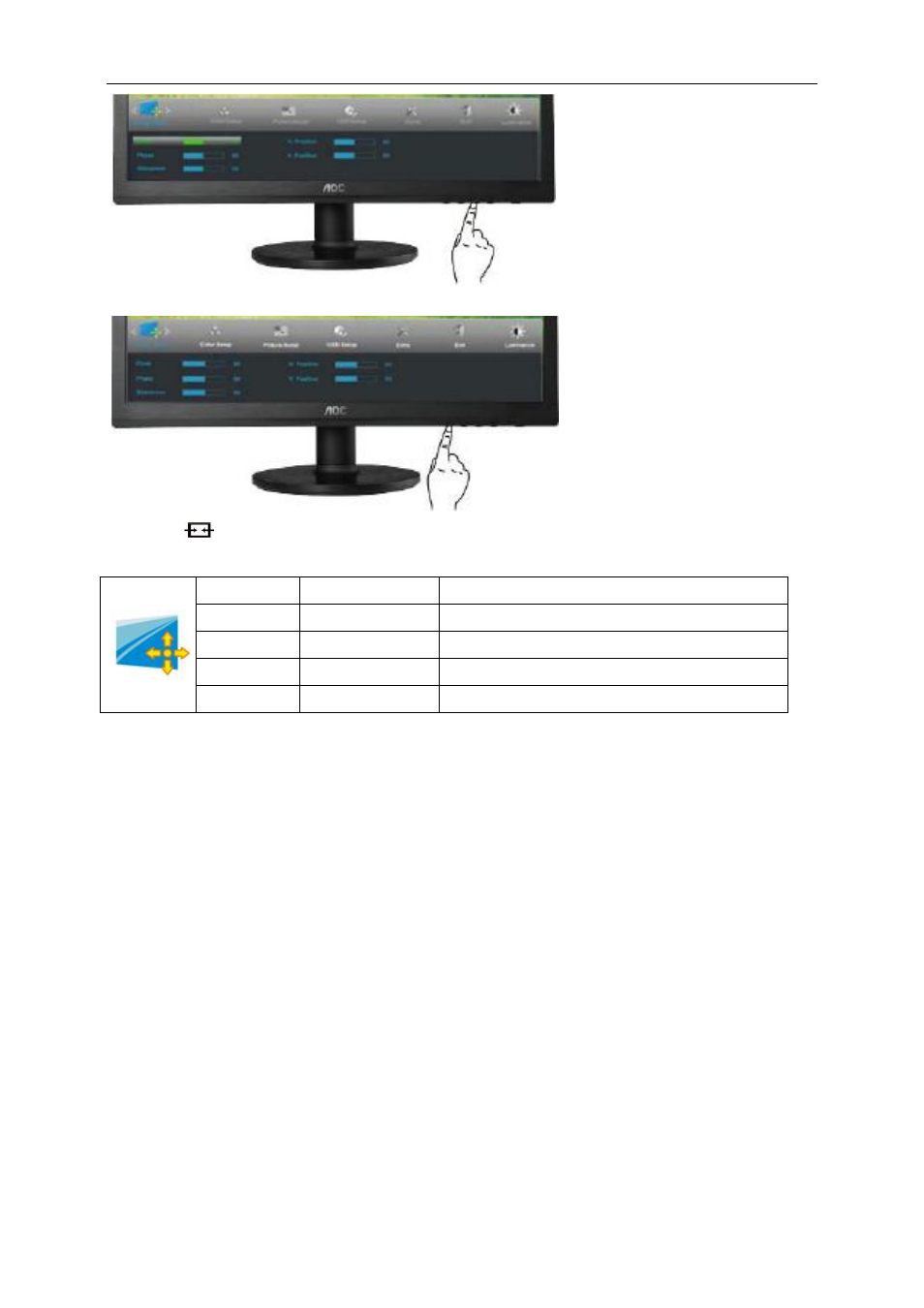 AOC e2460Sd-TAA User Manual | Page 24 / 59