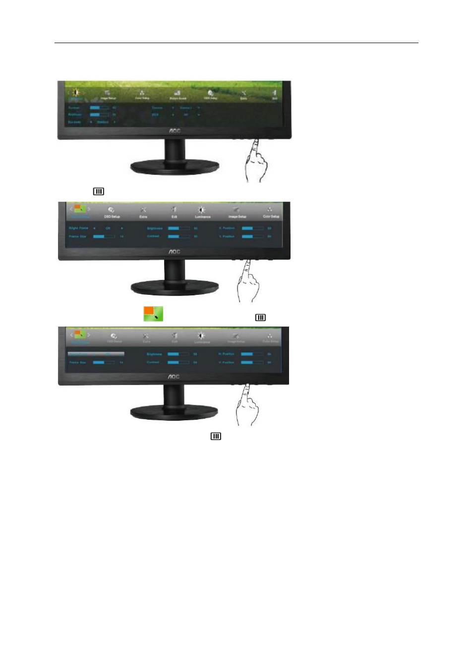 Picture boost | AOC e2460Sd-TAA User Manual | Page 27 / 59