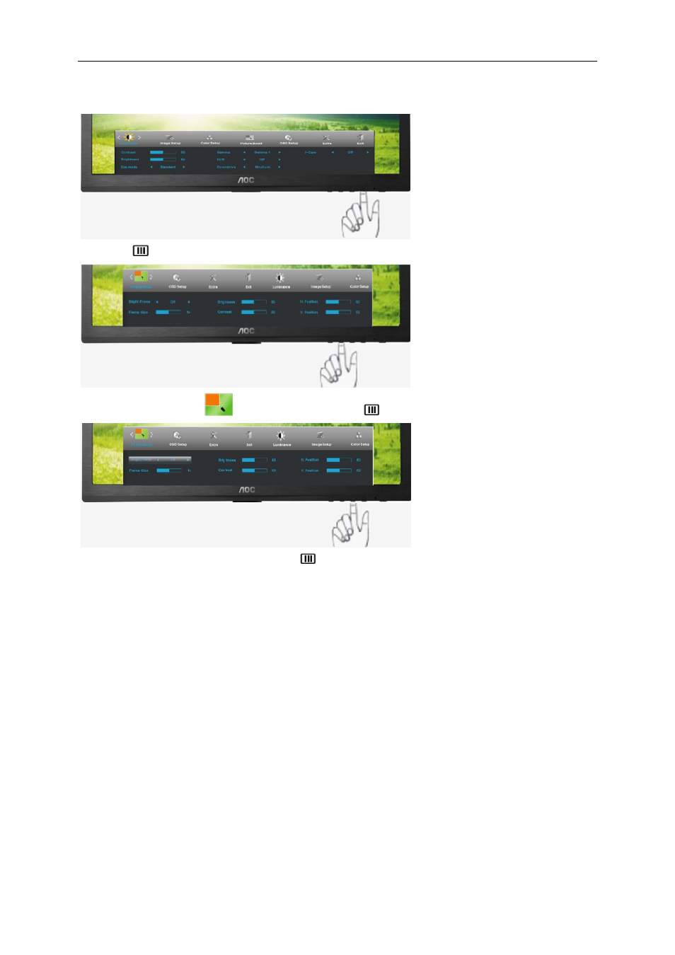 Picture boost | AOC e2460Swhu User Manual | Page 26 / 62