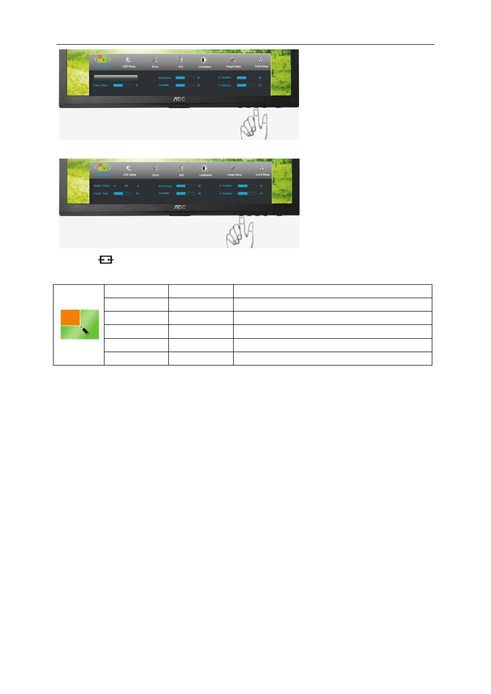 AOC e2460Swhu User Manual | Page 27 / 62