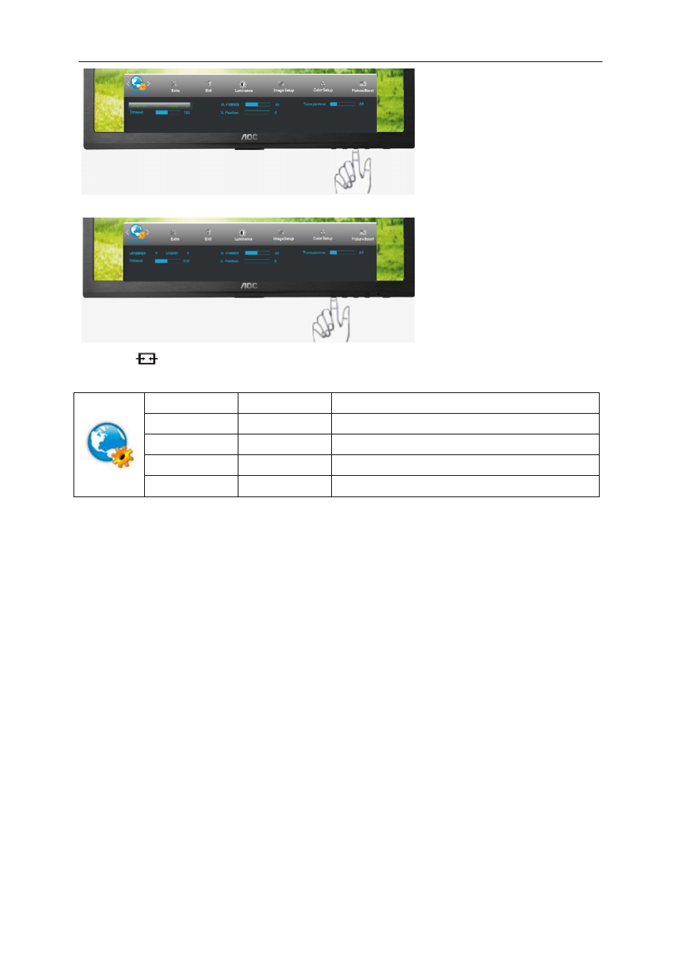 AOC e2460Swhu User Manual | Page 29 / 62