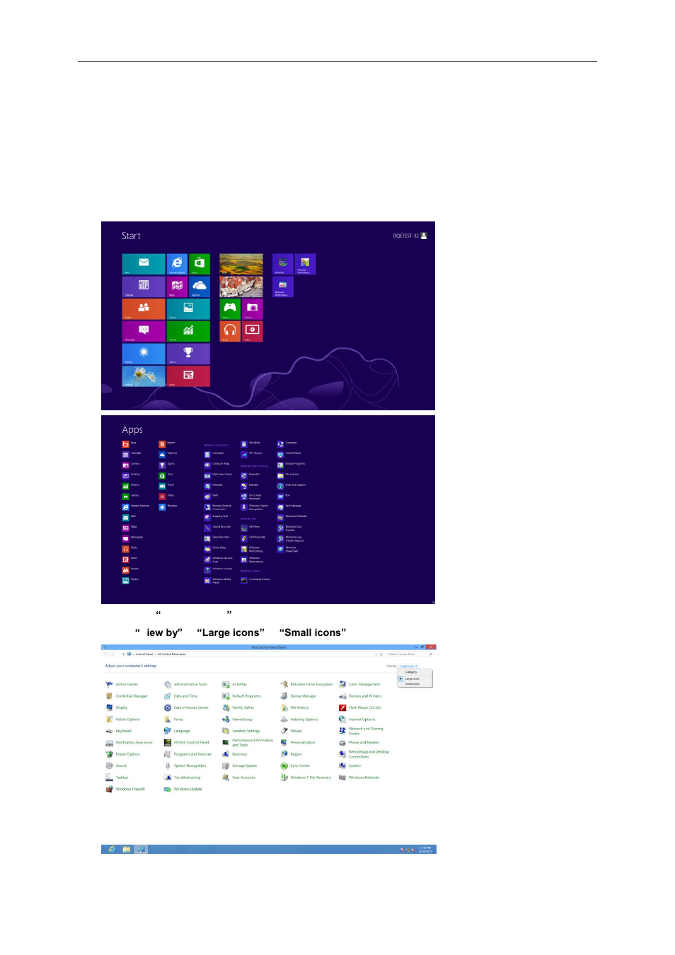 Driver, Monitor driver, Windows 8 | AOC E2470SWHE User Manual | Page 30 / 60