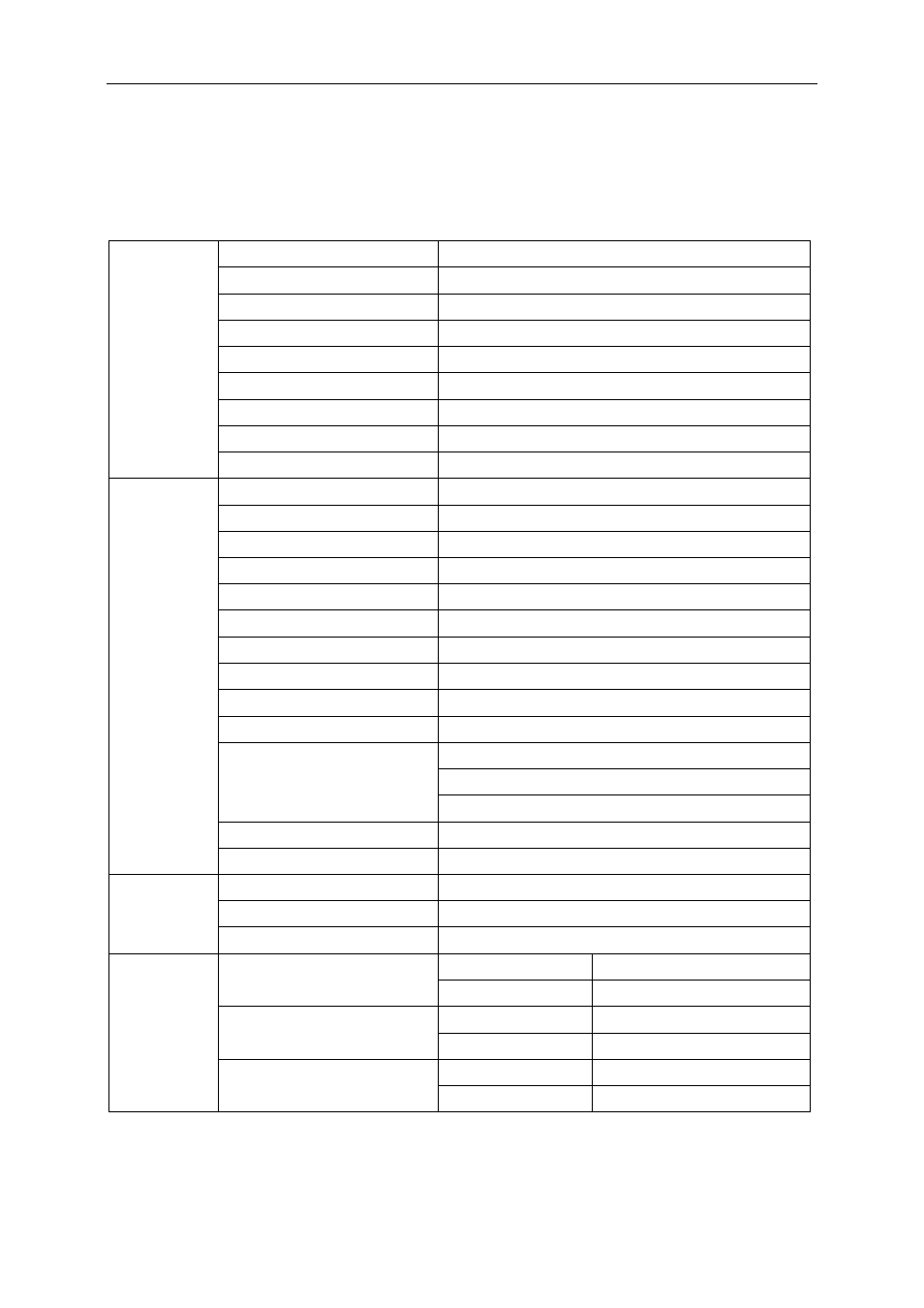 Specification, General specification | AOC E2470SWHE User Manual | Page 48 / 60