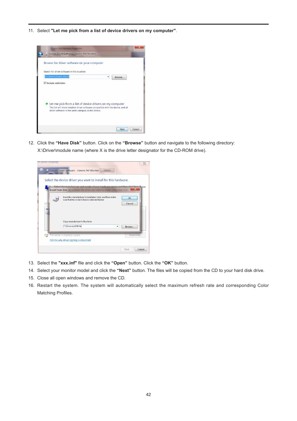 AOC E2476VWM6 User Manual | Page 43 / 73