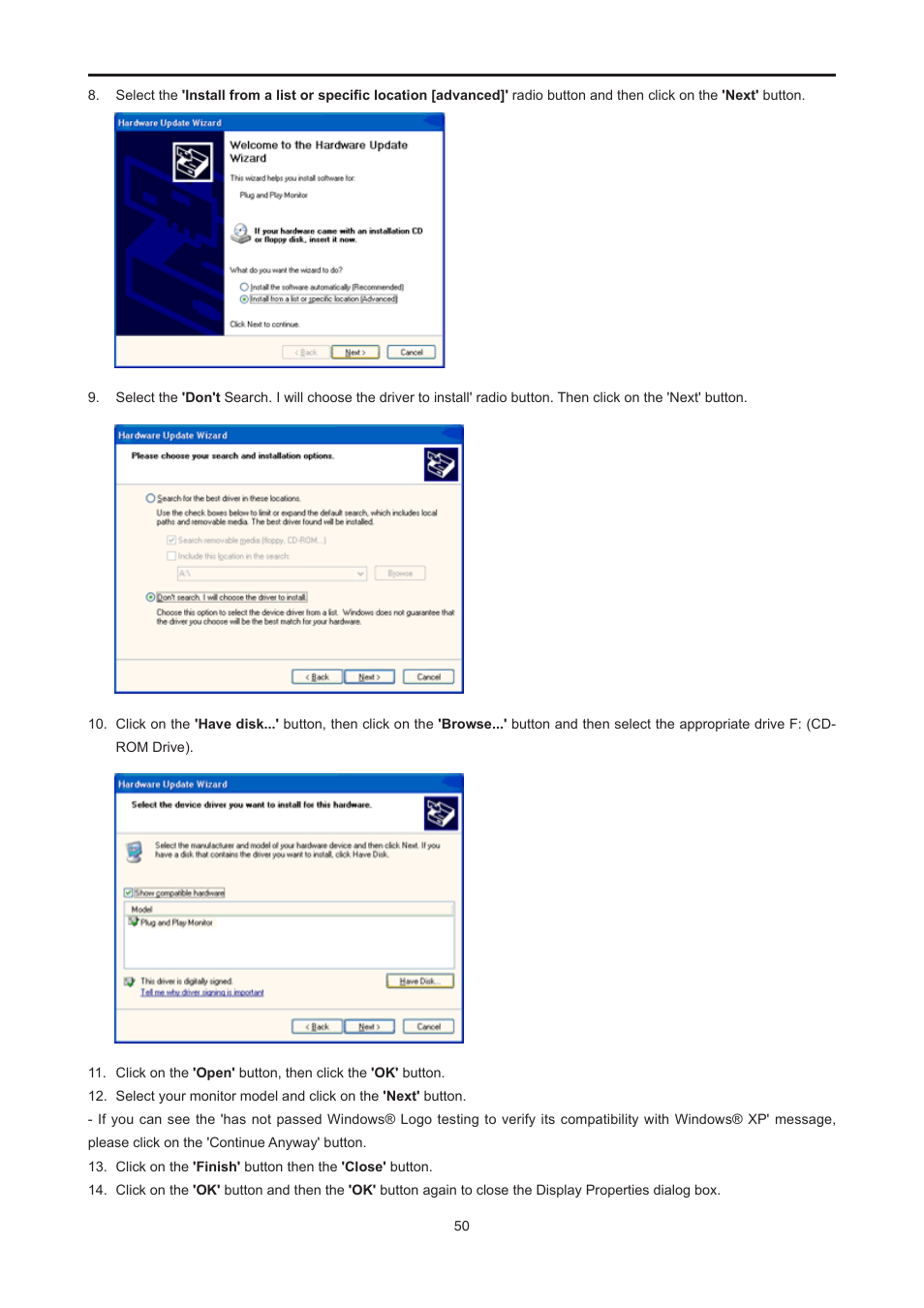 AOC E2476VWM6 User Manual | Page 51 / 73