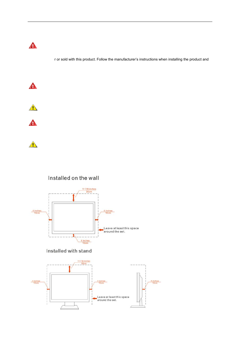 Installation | AOC G2460PQU User Manual | Page 5 / 59