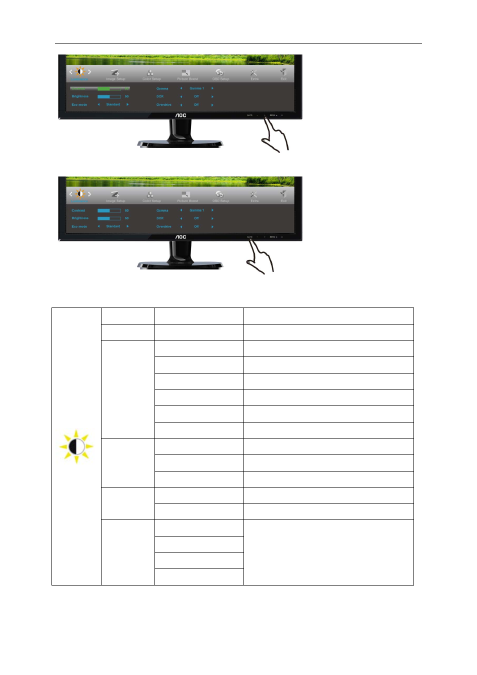 AOC I2421VWH User Manual | Page 24 / 71