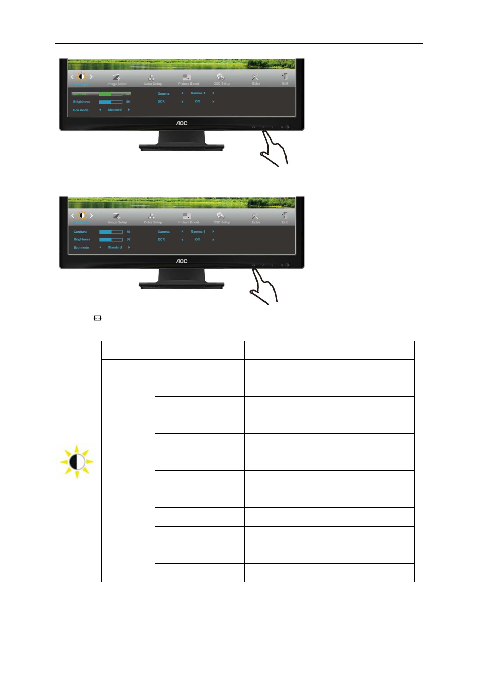 AOC E2727SHE User Manual | Page 24 / 70