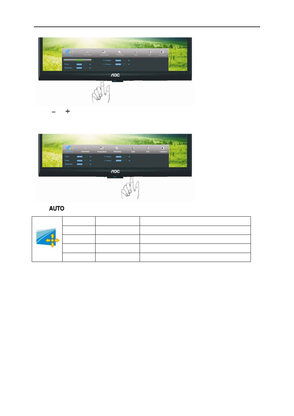 AOC e2752Vh User Manual | Page 23 / 59