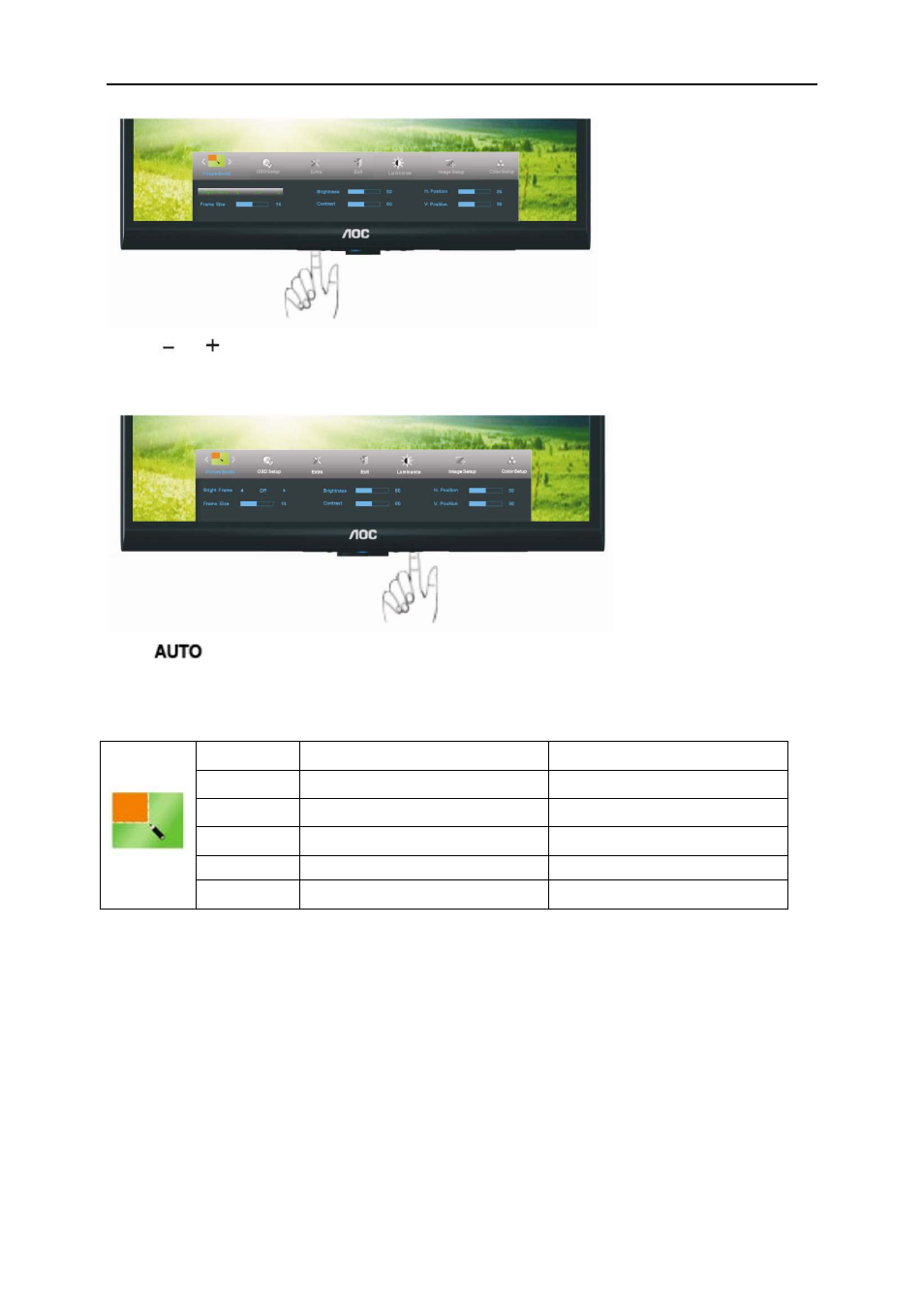 AOC e2752Vh User Manual | Page 27 / 59