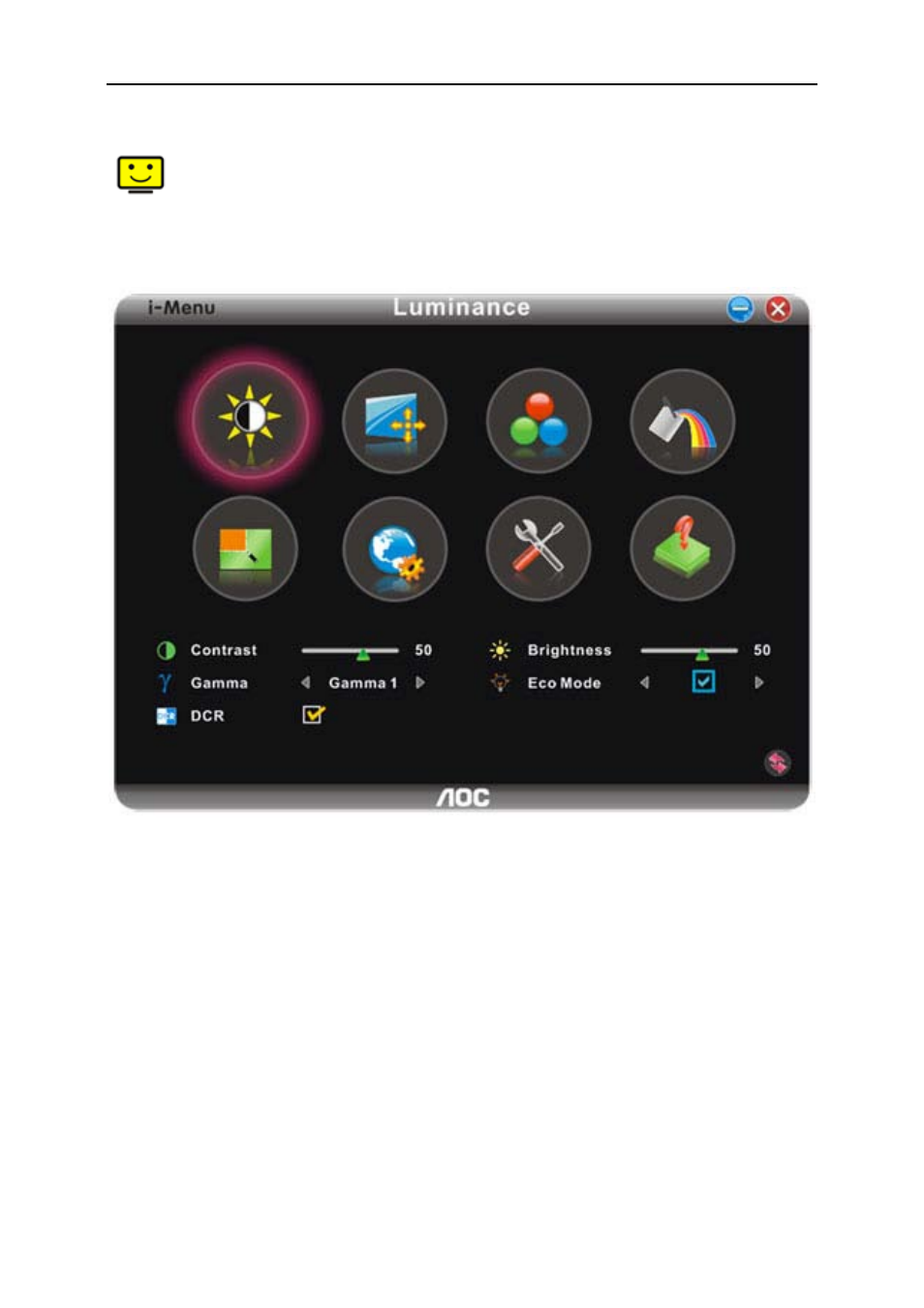 I-menu | AOC e2752Vh User Manual | Page 45 / 59