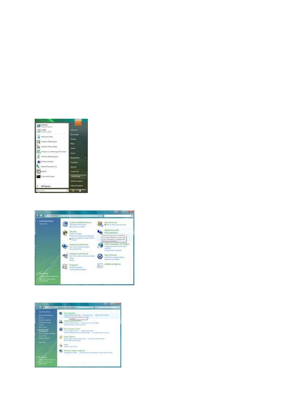 Adjusting, Setting optimal resolution, Windows vista | AOC E2770SHE User Manual | Page 16 / 74