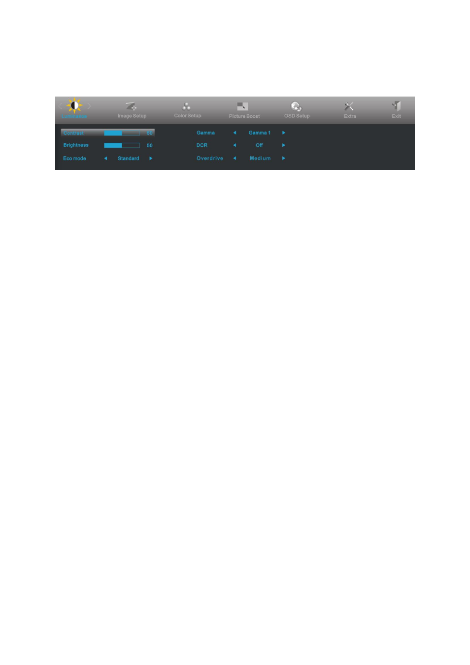 Osd setting | AOC E2770SHE User Manual | Page 25 / 74