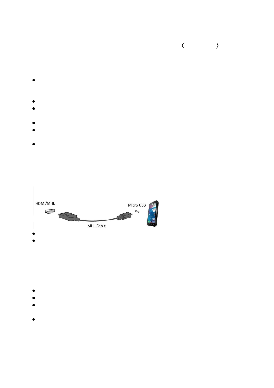 Using "mhl(mobile high-definition link)"（optional | AOC M2870VHE User Manual | Page 24 / 72