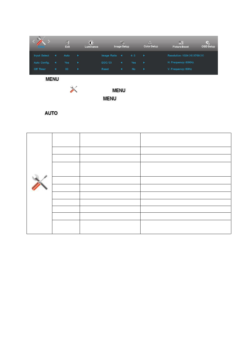 Extra | AOC M2870VHE User Manual | Page 31 / 72