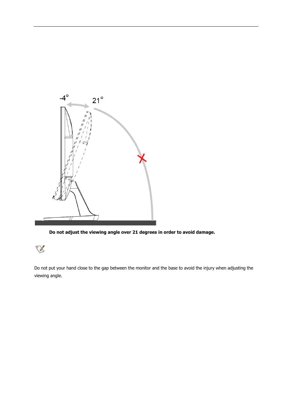 Adjusting viewing angle | AOC Q2778VQE User Manual | Page 11 / 71