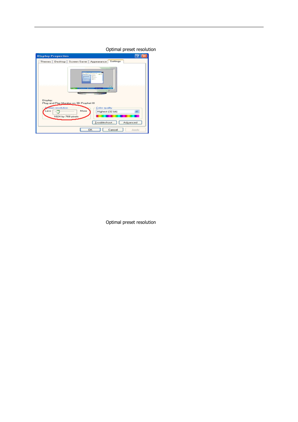 Windows me/2000 | AOC Q2778VQE User Manual | Page 17 / 71