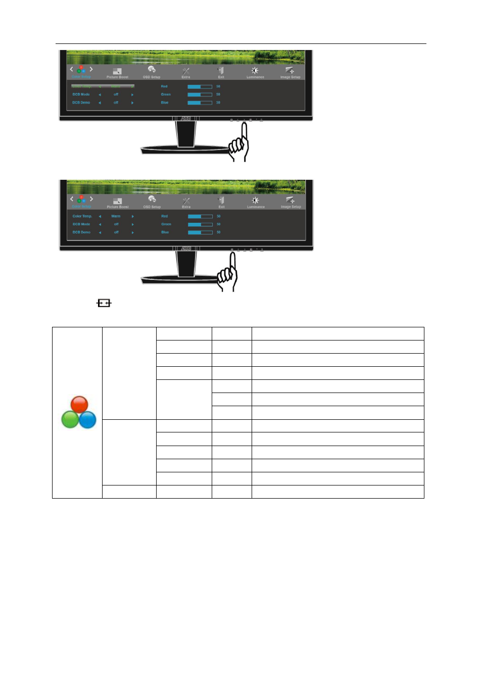 AOC Q2778VQE User Manual | Page 28 / 71