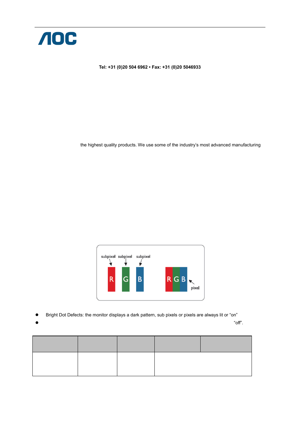AOC Q2778VQE User Manual | Page 67 / 71