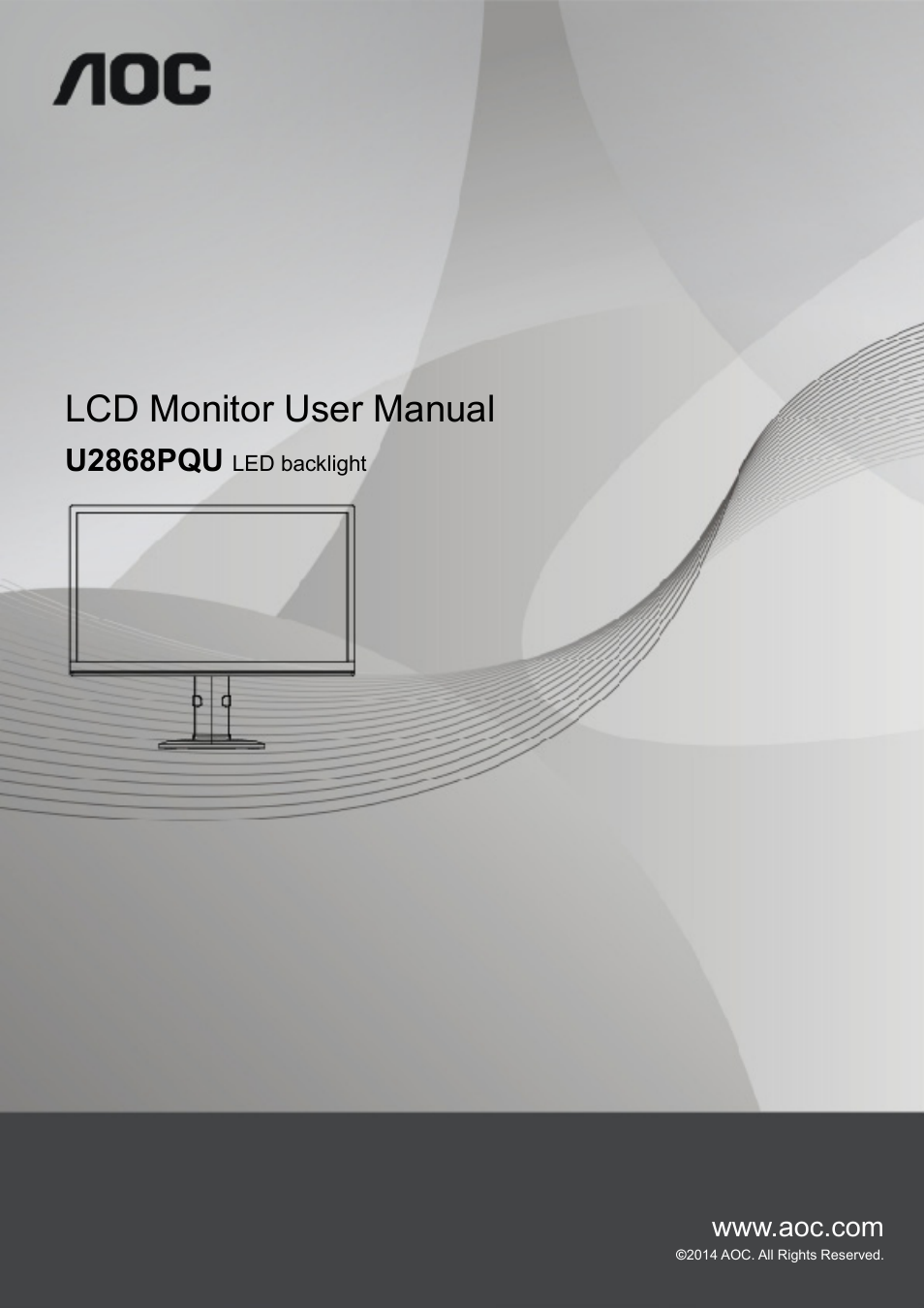 AOC U2868PQU User Manual | 64 pages