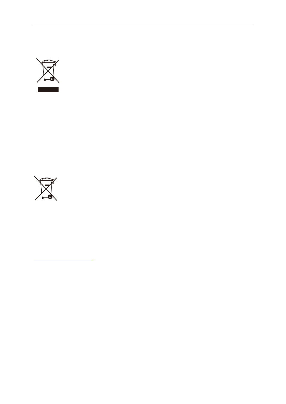 Weee declaration, Weee declaration for india | AOC Q2963PM User Manual | Page 51 / 58