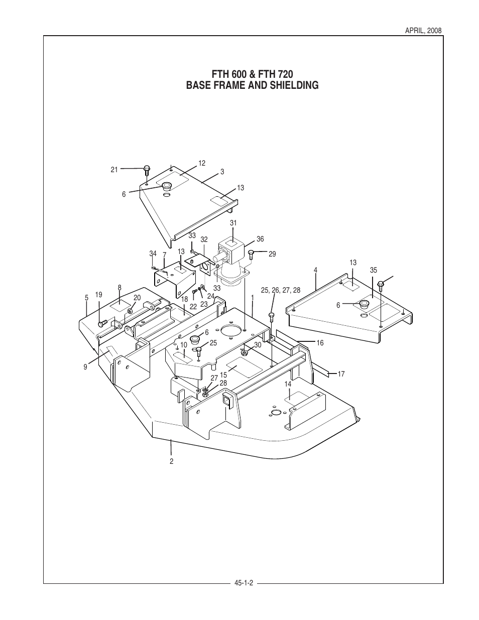 Bush Hog FTH 480 User Manual | Page 4 / 22