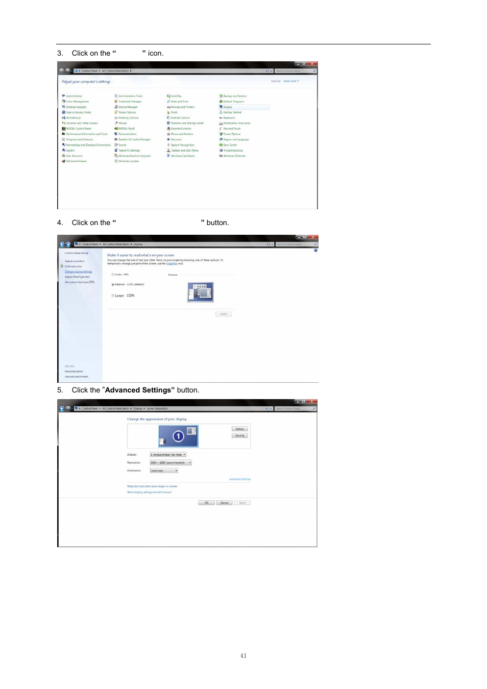 AOC 2769VM User Manual | Page 41 / 72