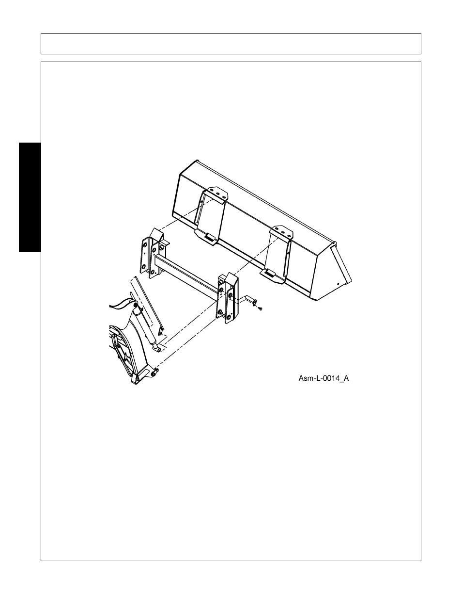 Installing quick attach device, Installing quick attach device -10, Assembly | Assembl y | Bush Hog 2545 User Manual | Page 42 / 100