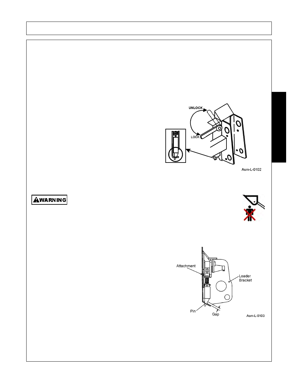 Connecting attachment, Connecting attachment -11, Assembly | Assembl y | Bush Hog 2545 User Manual | Page 43 / 100