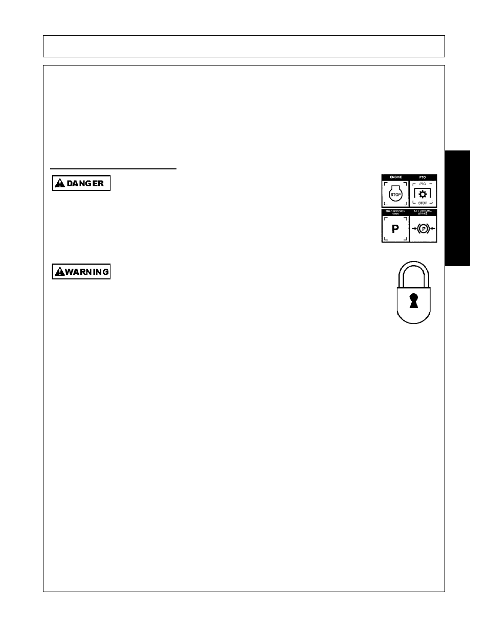 2 dismounting the tractor, Operation, Opera t ion | Bush Hog 2545 User Manual | Page 53 / 100