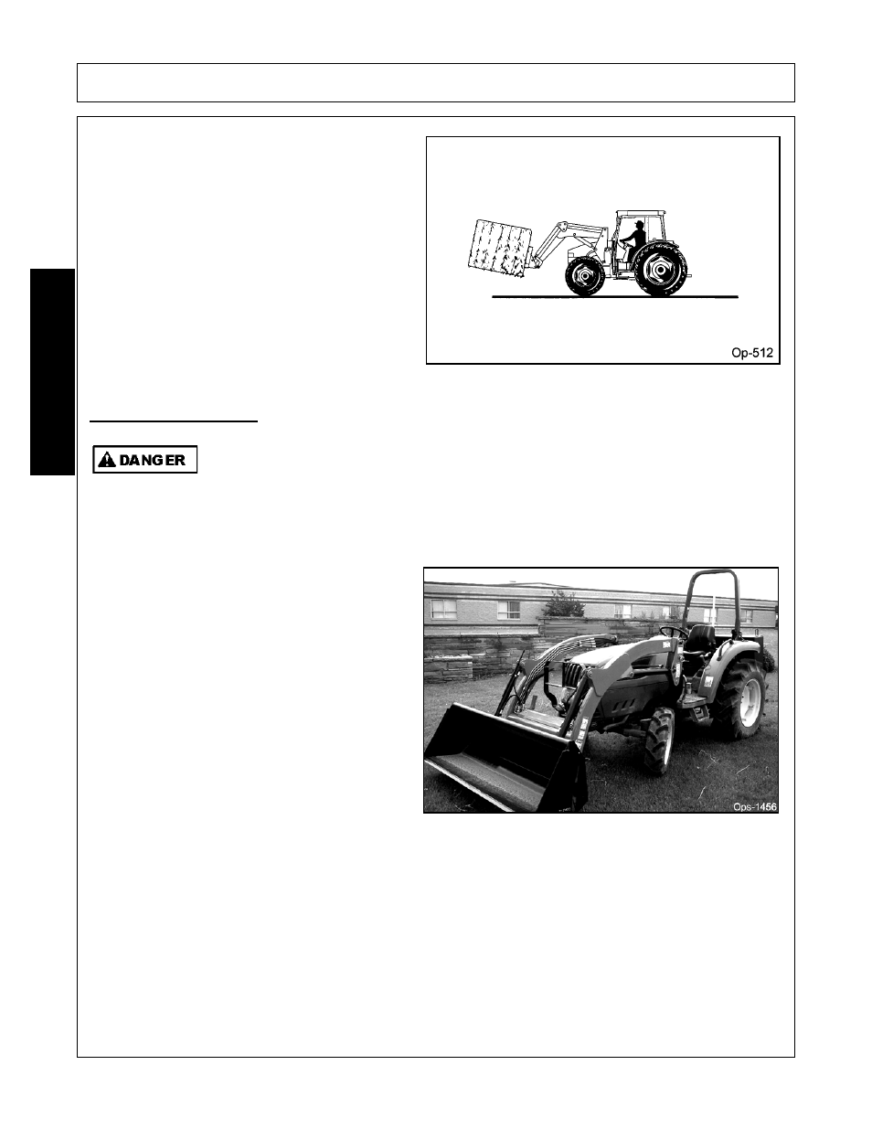 Loader storage, Operation, Opera t ion | Bush Hog 2545 User Manual | Page 80 / 100