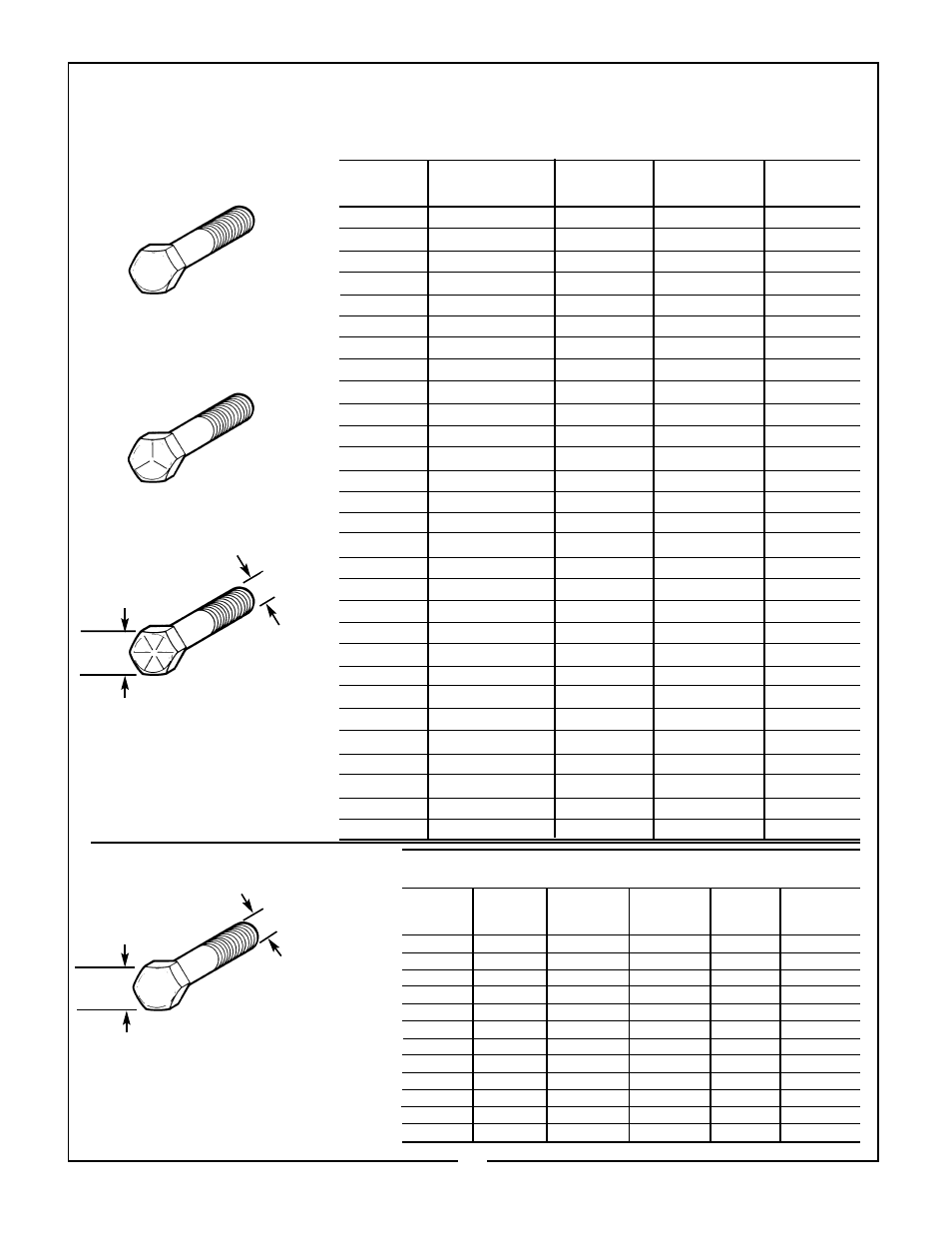 Torque specifications, Metric american, Bolt head markings | Bush Hog M146 User Manual | Page 38 / 39