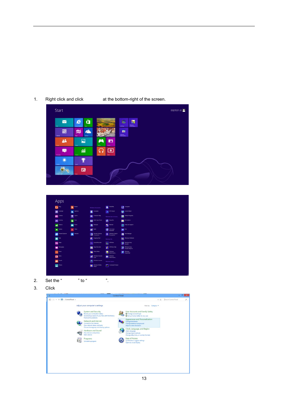 Adjusting, Setting optimal resolution | AOC E2451FH User Manual | Page 13 / 56