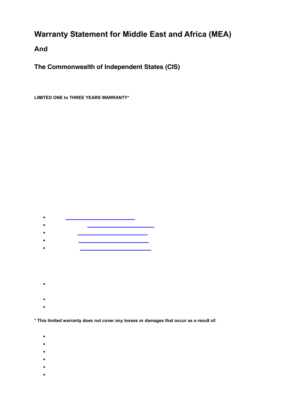 The commonwealth of independent states (cis) | AOC I2472PWHUT User Manual | Page 66 / 70