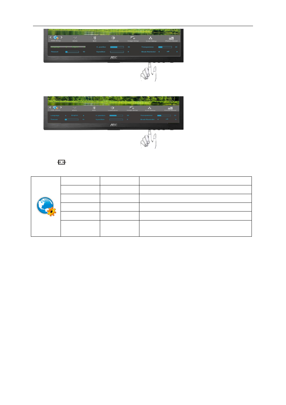 AOC G2460FQ User Manual | Page 30 / 66