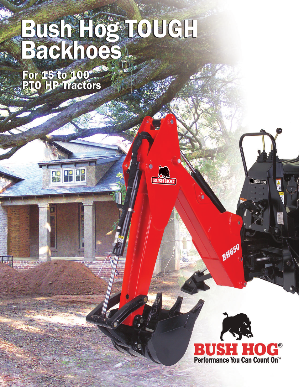 Bush Hog BH650 User Manual | 8 pages