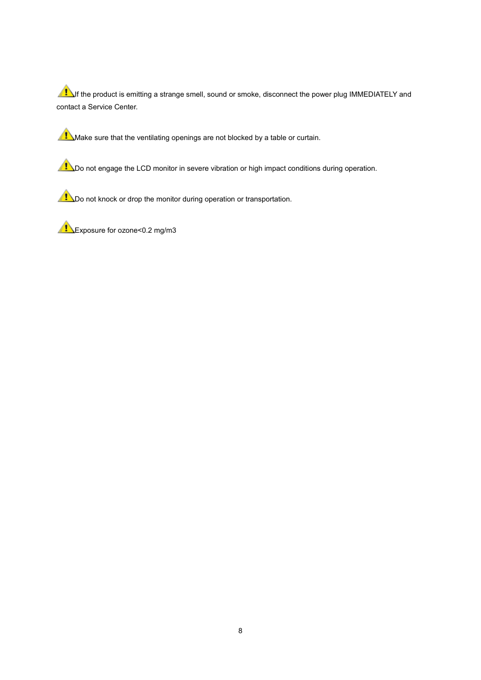 Other | AOC I2260PWHU User Manual | Page 8 / 70