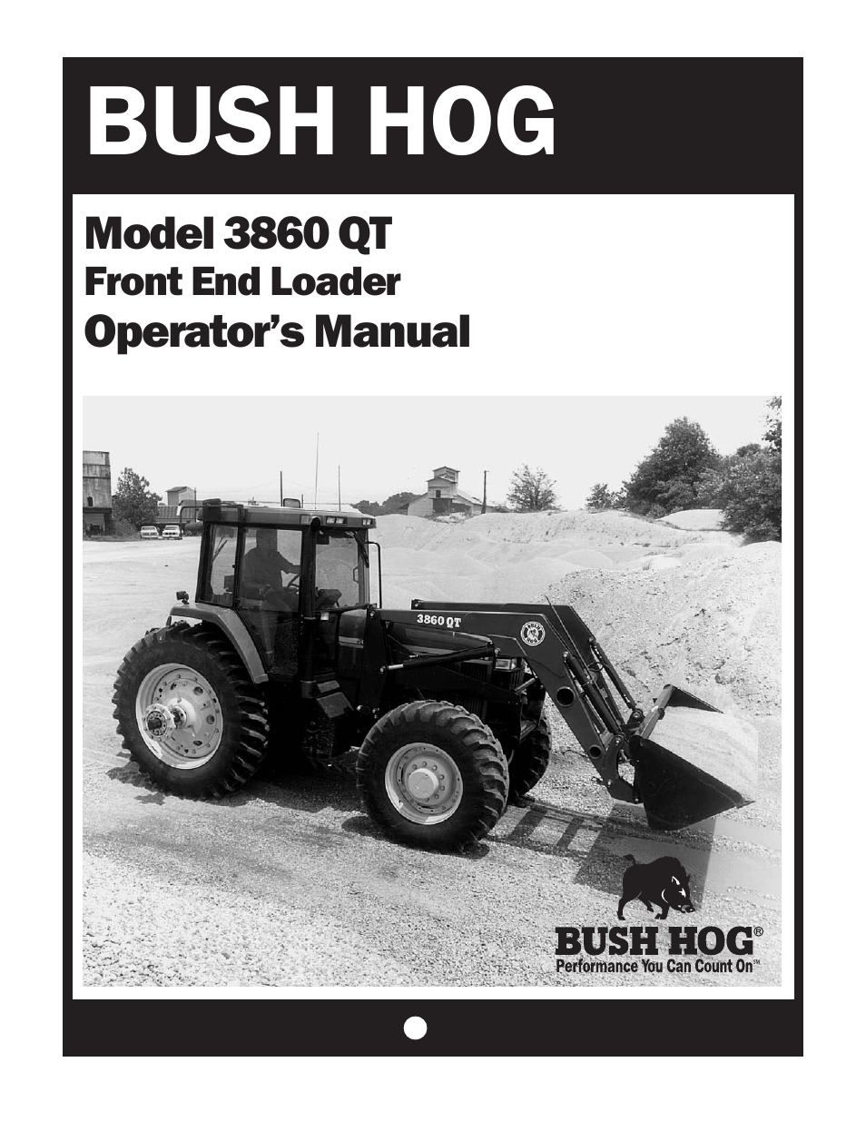 Bush Hog 3860 QT User Manual | 46 pages